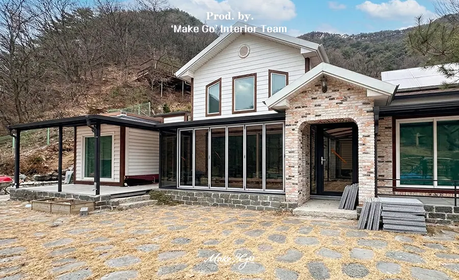 충청북도 괴산군 복합썬룸 시공 후기