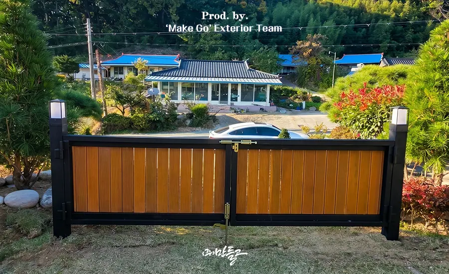 경상북도 울진군 복층렉산 캐노피 시공 후기