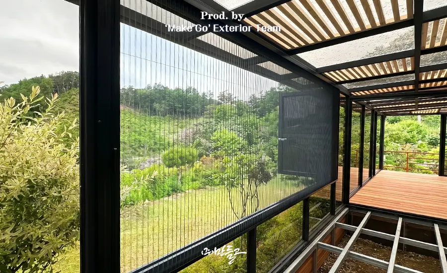 경기도 양평군 복합썬룸 시공 후기