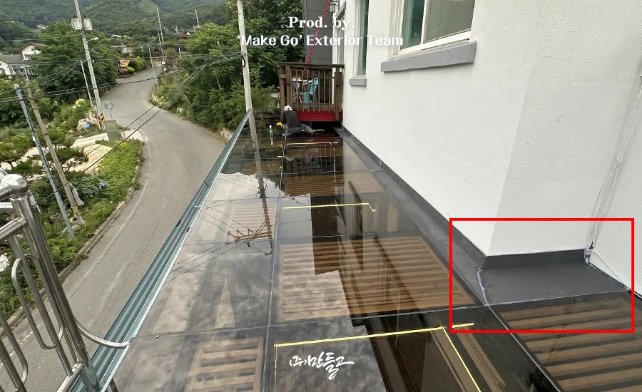 경상남도 산청군 대규모 썬룸 시공 후기